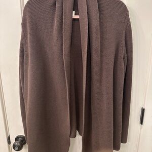 CJ Banks Rich Brown Women's Cardigan